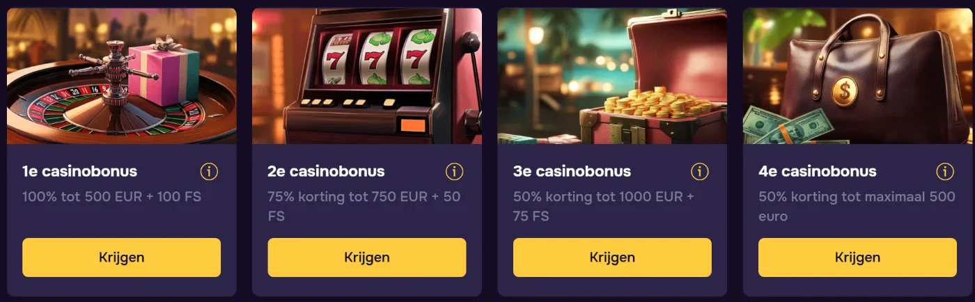 GTbet Casino Welkomstbonus GTbet Casino Welkomstbonus